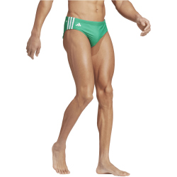 adidas Classic 3-Streifen Badehose Herren AET9 - cougrn/white 4