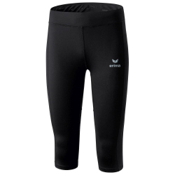 erima Performance 3/4 Laufhose Damen schwarz 38
