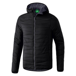 erima Steppjacke Kinder schwarz/dunkelgrau 116