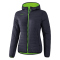erima Steppjacke Damen dunkelgrau/green gecko 34