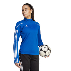 adidas Tiro 23 League 1/4-Zip Trainingsoberteil Damen AD8R - royblu XXS