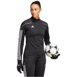 adidas Tiro 23 League 1/4-Zip Trainingsoberteil Damen 095A - black XXS
