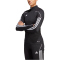 adidas Tiro 23 League 1/4-Zip Trainingsoberteil Damen 095A - black XXS
