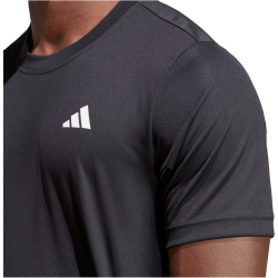adidas Club 3-Streifen Tennisshirt Herren 095A - black M