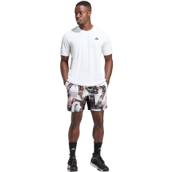 adidas Club 3-Streifen Tennisshirt Herren 001A - white XL