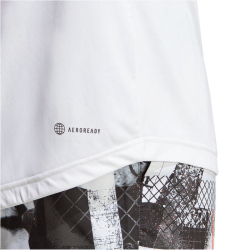 adidas Club 3-Streifen Tennisshirt Herren 001A - white XL