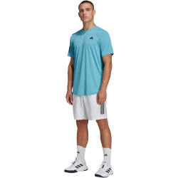 adidas Club 3-Streifen Tennisshorts Herren 001A - white S/7"