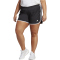 adidas Marathon 20 Running Shorts Damen 095A - black/white 1X