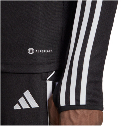 adidas Tiro 23 League 1/4-Zip Fu&szlig;ball Trainingsoberteil Herren 095A - black S
