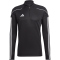 adidas Tiro 23 League 1/4-Zip Fu&szlig;ball Trainingsoberteil Herren 095A - black M