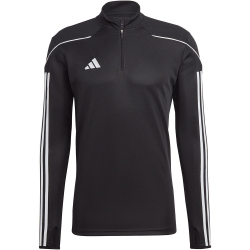 adidas Tiro 23 League 1/4-Zip Fu&szlig;ball Trainingsoberteil Herren 095A - black L