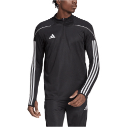 adidas Tiro 23 League 1/4-Zip Fu&szlig;ball Trainingsoberteil Herren 095A - black XXL