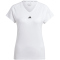 adidas AEROREADY Train Essentials Minimal Branding V-Neck T-Shirt Damen HR7878 - white L