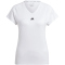 adidas AEROREADY Train Essentials Minimal Branding V-Neck T-Shirt Damen HR7878 - white L