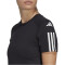 adidas Train Essentials Train Cotton Crop T-Shirt Damen 095A - black/white XS