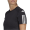 adidas Train Essentials Train Cotton Crop T-Shirt Damen 095A - black/white S
