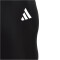adidas Solid Small Logo Badeanzug Kinder 095A - black/white 104