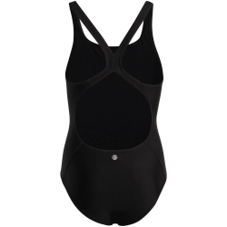 adidas Solid Small Logo Badeanzug Kinder 095A - black/white 152