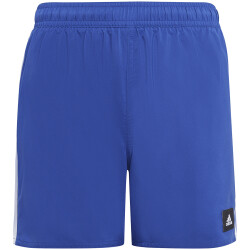 adidas 3-Streifen Badeshorts Kinder AETC - selubl/white 116