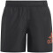 adidas Logo CLX Badeshorts Kinder 095A - black/apsord 116