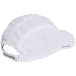 adidas AEROREADY Four-Panel Mesh Laufcap HR7053 - white/reflective silver 58 - 60 cm