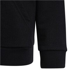 adidas Essentials Two-Colored Big Logo Cotton Hoodie Kinder 095A - black/betsca/white 128
