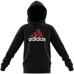 adidas Essentials Two-Colored Big Logo Cotton Hoodie Kinder 095A - black/betsca/white 128