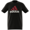 adidas Essentials Two-Color Big Logo Cotton T-Shirt Kinder 095A - black/betsca/white 164