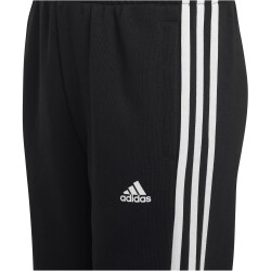 adidas Essentials Fleece Jogginghose Kinder 095A - black/white 128