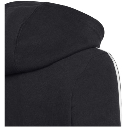 adidas Essentials Fleece Sweatjacke Kinder 095A - black/white 152