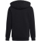 adidas Essentials Fleece Sweatjacke Kinder 095A - black/white 152