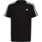 adidas Essentials 3-Streifen T-Shirt Kinder 095A - black/white 152