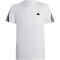 adidas Future Icons 3-Streifen T-Shirt Kinder 001A - white/black 152