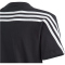 adidas Future Icons 3-Streifen T-Shirt Kinder 095A - black/white 140