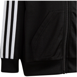 adidas Essentials 3-Streifen Shiny Trainingsanzug Kinder...