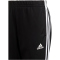 adidas Essentials 3-Streifen Shiny Trainingsanzug Kinder 095A - black/white 116