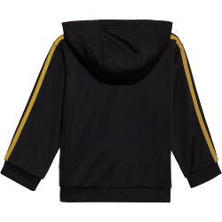 adidas Essentials Shiny Baby-Trainingsanzug mit Kapuze 095A - black/goldmt 86