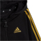 adidas Essentials Shiny Baby-Trainingsanzug mit Kapuze 095A - black/goldmt 86