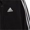 adidas Essentials Full-Zip Hooded Jogginganzug Kinder 095A - black/white 74