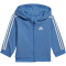 adidas Essentials Full-Zip Hooded Jogginganzug Kinder AET6 - blufus/bogold/white 98