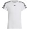 adidas Train Essentials AEROREADY Slim-Fit Training T-Shirt Kinder 001A - white/black 116
