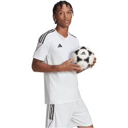 adidas Tiro 23 League Fu&szlig;balltrikot Herren HR4610 - white/black XXL