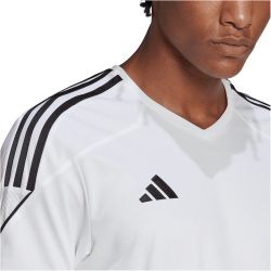 adidas Tiro 23 League Fu&szlig;balltrikot Herren HR4610 - white/black XXL
