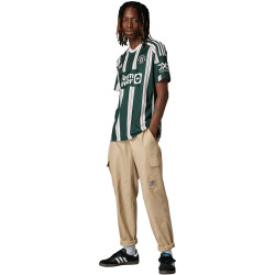 adidas Manchester United Auswärtstrikot 2023/24 Herren AA2Q - grnnit/cwhite/actmar XXL