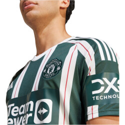 adidas Manchester United Auswärtstrikot 2023/24 Herren AA2Q - grnnit/cwhite/actmar XXL