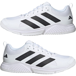 adidas Court Team Bounce 2.0 Hallenschuhe Herren HR1239 - cloud white/core black/cloud white 38