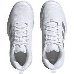 adidas Court Team Bounce 2.0 Handballschuhe Damen 01F7 - ftwwht/silvmt/greone 38 2/3