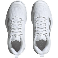 adidas Court Team Bounce 2.0 Handballschuhe Damen 01F7 - ftwwht/silvmt/greone 44