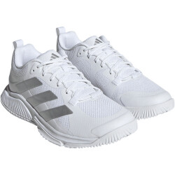 adidas Court Team Bounce 2.0 Handballschuhe Damen 01F7 - ftwwht/silvmt/greone 44