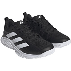 adidas Court Team Bounce 2.0 Hallenschuhe Herren A0QM - cblack/ftwwht/cblack 38 2/3